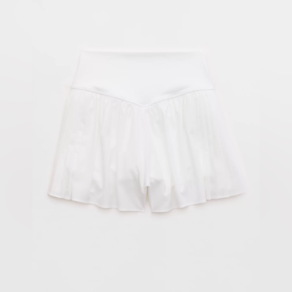OFFLINE By Aerie Real Me Pleated Flowy Short Bundle Black and White - Picture 6 of 9